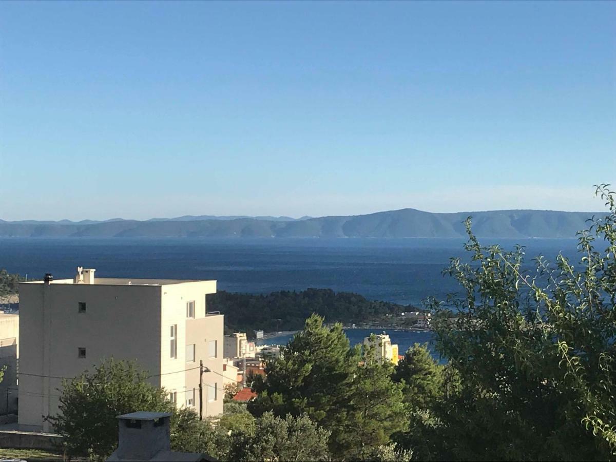 Luxury Apartments Nikolina Sea&City View Makarska Exterior foto