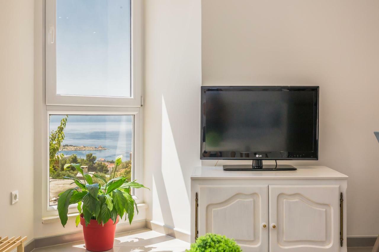 Luxury Apartments Nikolina Sea&City View Makarska Exterior foto