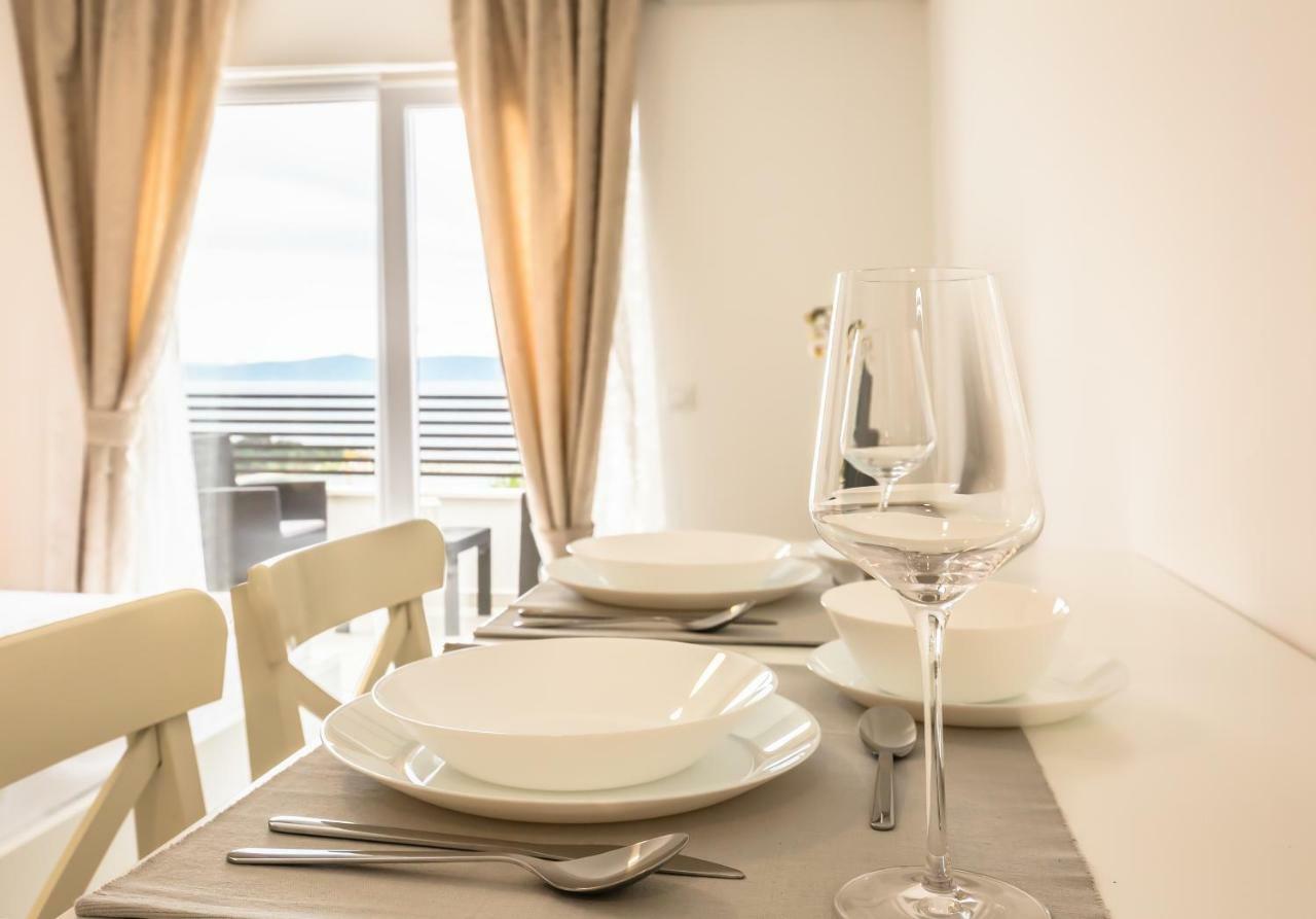 Luxury Apartments Nikolina Sea&City View Makarska Exterior foto