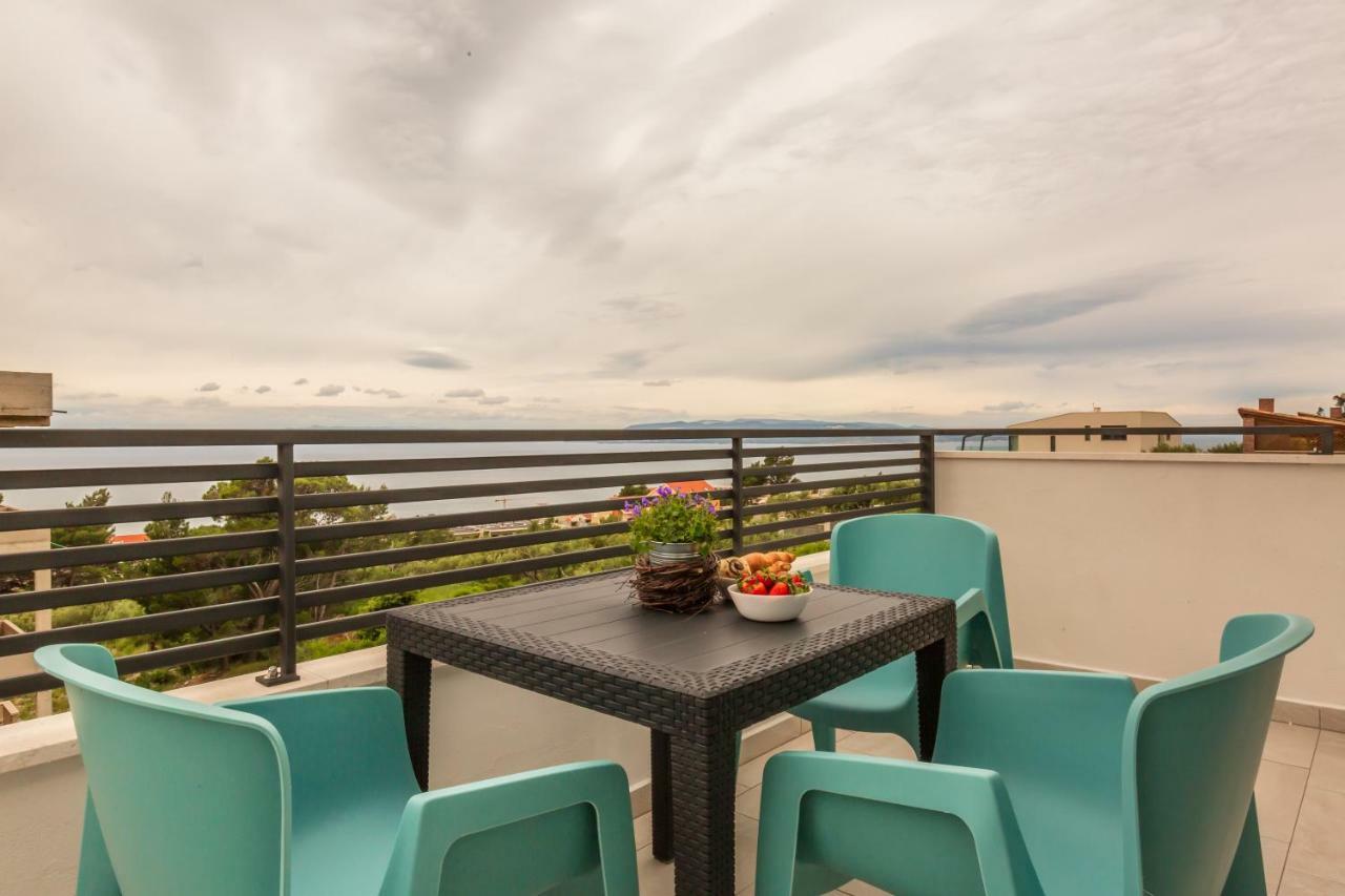 Luxury Apartments Nikolina Sea&City View Makarska Exterior foto