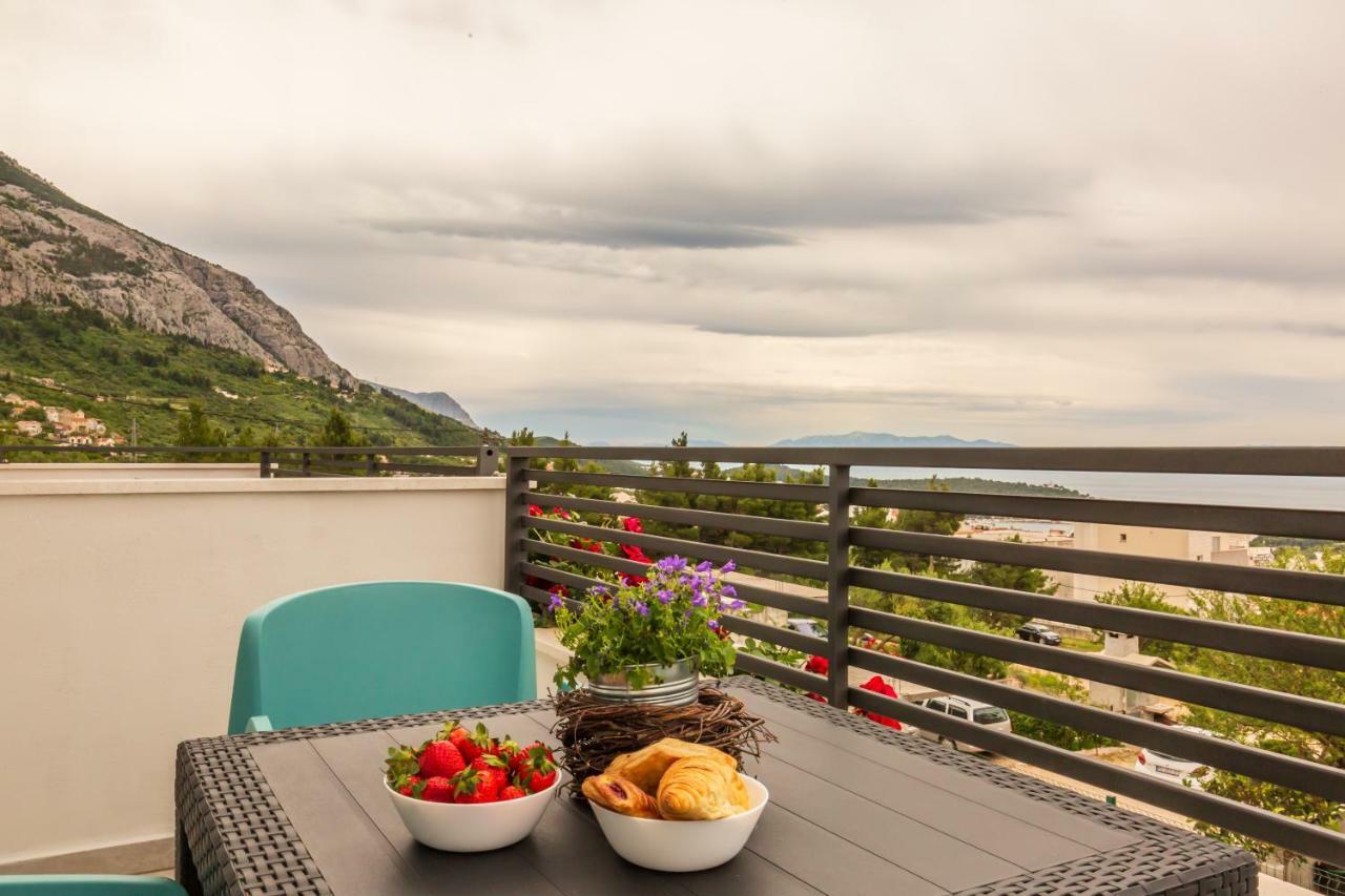 Luxury Apartments Nikolina Sea&City View Makarska Exterior foto
